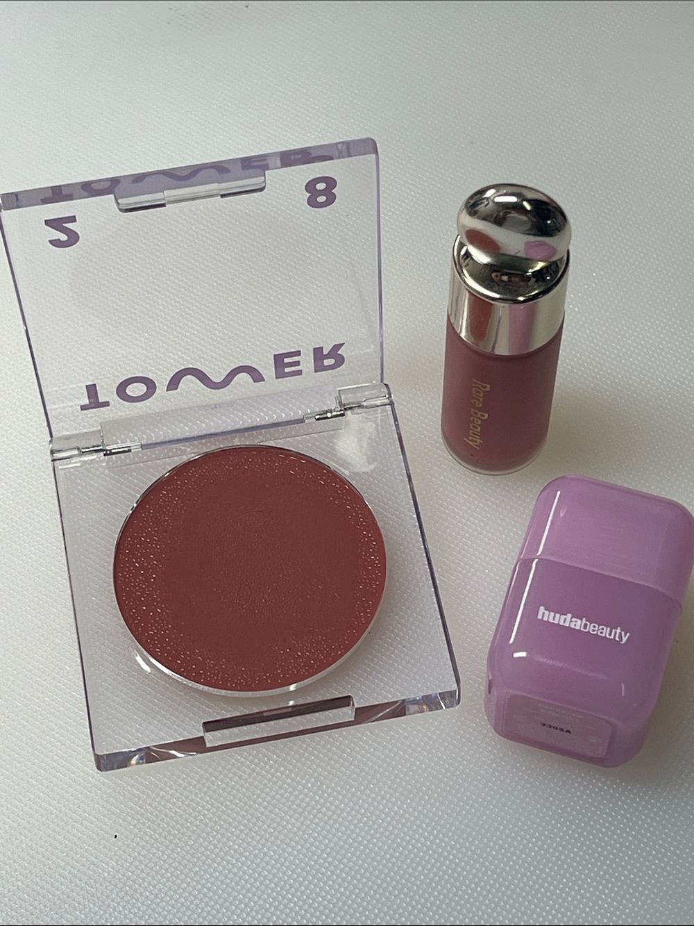Tower 28 Office Hours F/S Huda Ube Mini and Rare Beauty Hope Mini
